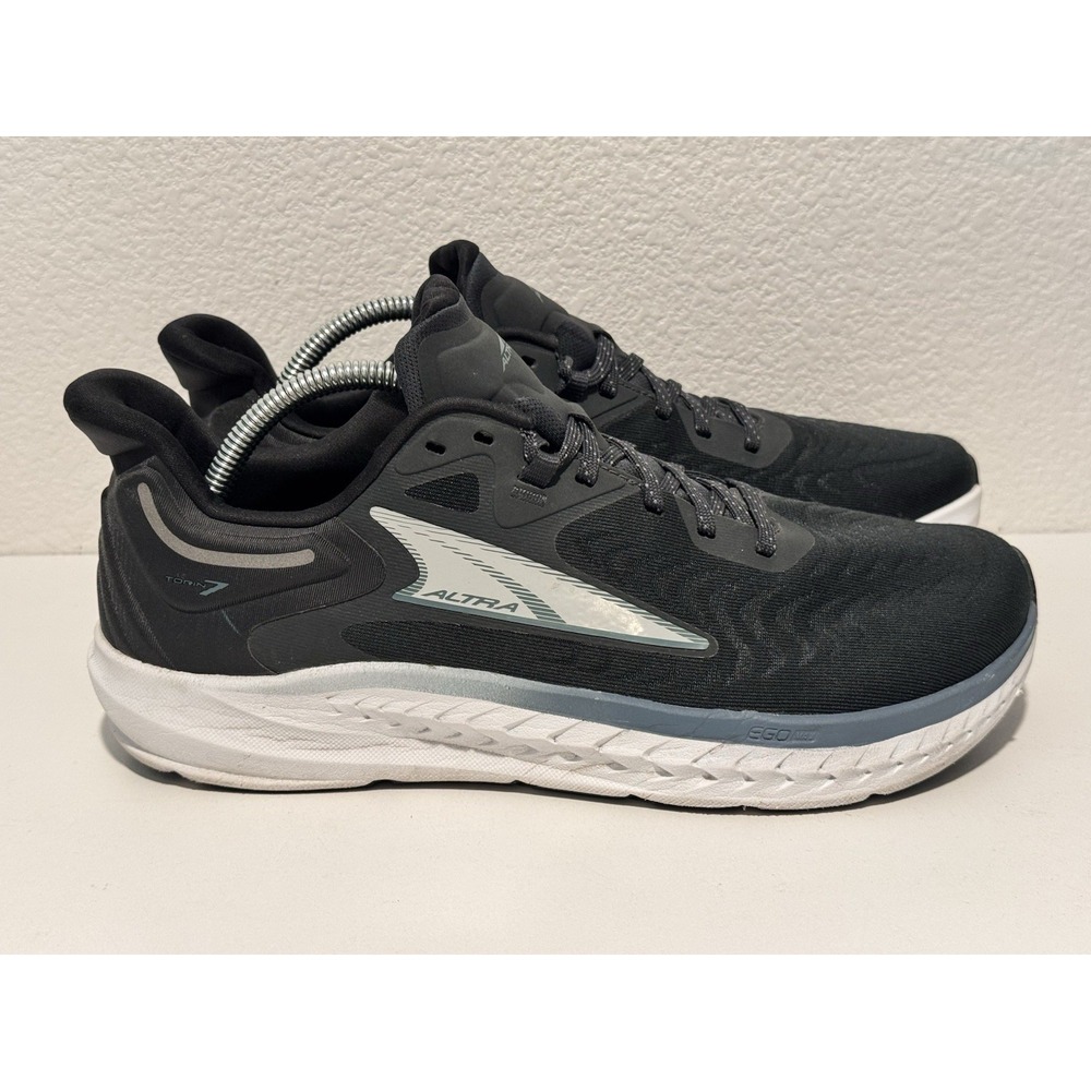 Altra Mens Torin 7 Running Shoe Sz 10 Black White Sneakers Active AL0A82C4000 - Picture 7 of 14